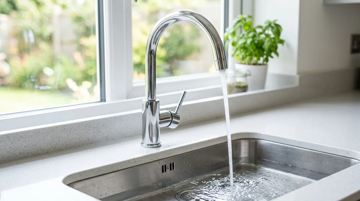 Local Plumbing Master Pros same day plumber fixing a faucet in Normandy, TX